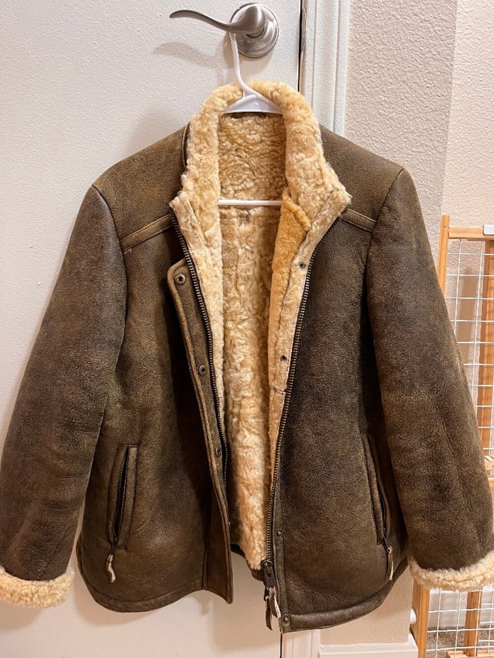 The Territory Ahead Women's Brown Leather Jacket LP